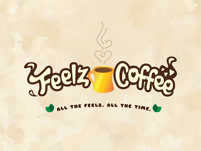 Feelz Coffee art coffee emotions feelings feelz coffee illustration vector