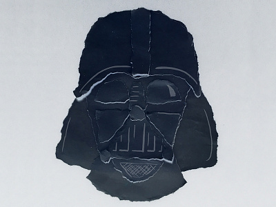 Darth Vader Paper cut darth vader paper papercut starwars