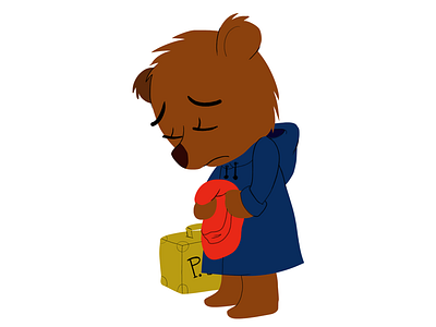 Paddington Bear bear illustration paddington