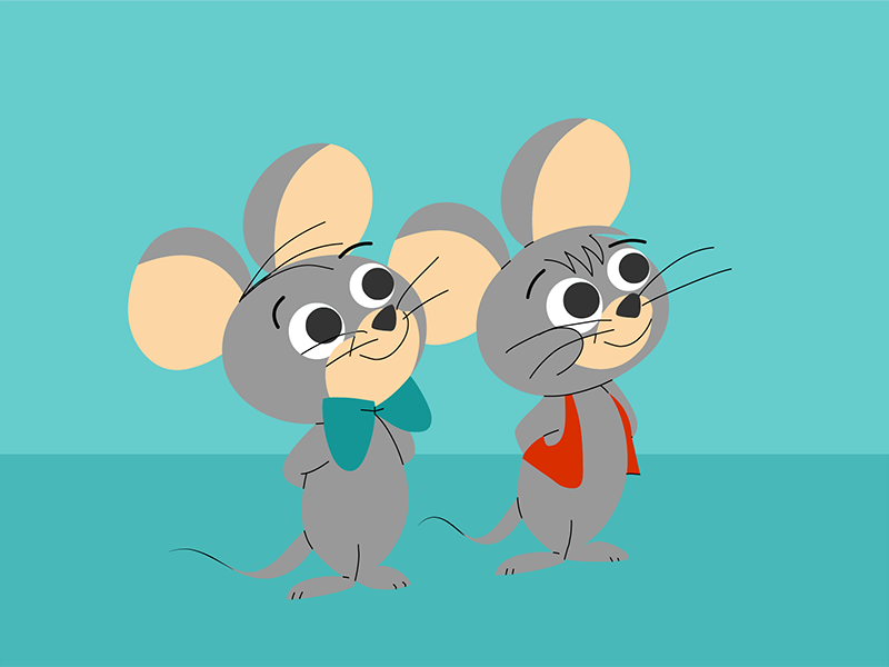 Pixie And Dixie By Sergiopop On Dribbble