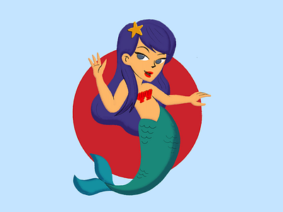 Mermaid Challenge 2018 cartoon character illustration mermaid mermay