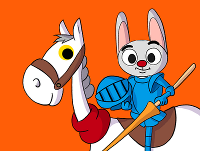 Crusader Rabbit 2d cartoon character reboot tv show