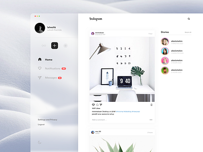 Instagram Desktop!