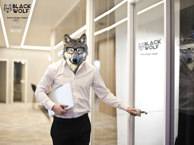 Wolf At Office