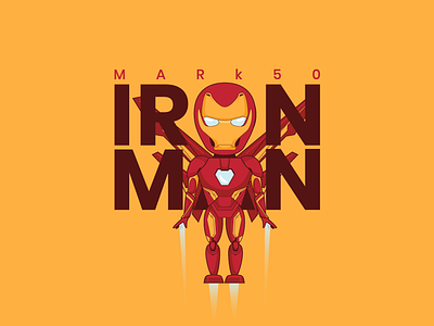 Iron Man - Mark 50 avengers illustration infinity war iron man marvel stark tony stark