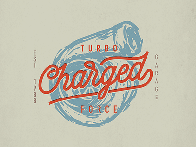 Charged Logotype calligraphy charged design garage graphic lettering ligature logo logotype simple typography