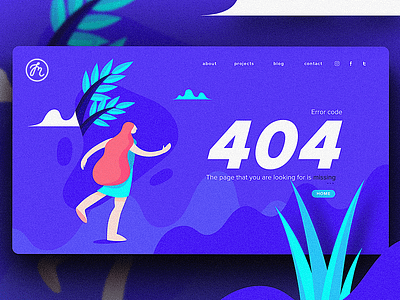 404 Illustration 404 background design flat graphic illustration interface ui ux web