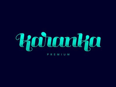 Karanka design graphic identity illustration label lettering logo logotype package spirits typography visual