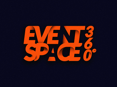Eventspace360 Logo brand branding design graphic identity illustration lettering logo logotype type typography ui vector