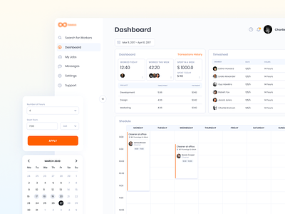 Time management / Admin Panel / Time Tracker adminpanel chart dashboard datepicker estimate filter hours log map productdesign profile projects team management time time entry time management time tracker tracking user experience ux