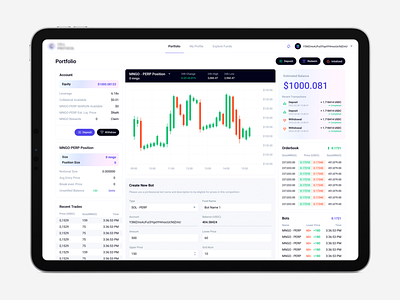 Cryptocurrency Trading Platform / Track Your Crypto Portfolio