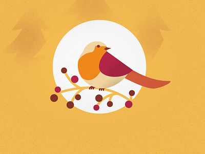 Birdie autumn bird bird logo branding cute design illustration illustrator logo vector vector art