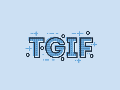 TGIF christian faith friday god lettering tgif thank typography