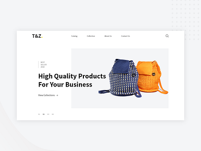 Clean Landing Page