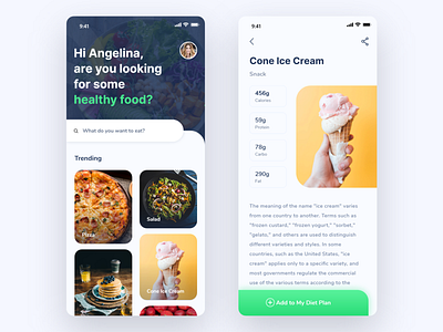 Food App Exploration by Adi Setyo Chrisworo on Dribbble