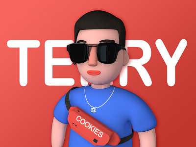 Boy 3d boy branding c4d cinema4d design man person