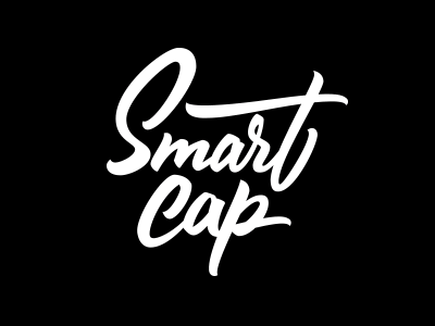 Smartcap baseball brush cap clother custom hat lettering script sport type typography wear