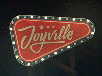 Joyville extreme fest festival label lettering logo retro sea trip type typography youth