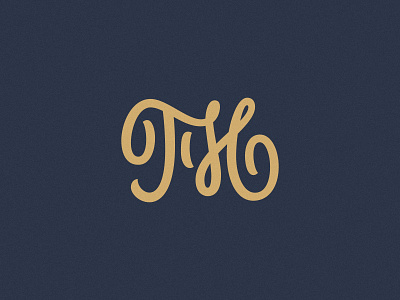 Personal monogram "ПН" brush custom lettering logo monogram personal script type typography