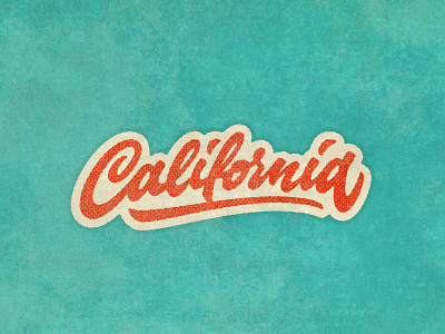 California Lettering