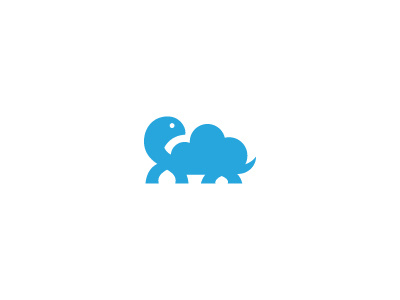 Safecloud animal cloud logo mark minimal negative space safety shell sign symbol turtle