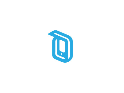 Device d device gadget letter logo mark minimal monogram phone simple smartphone symbol
