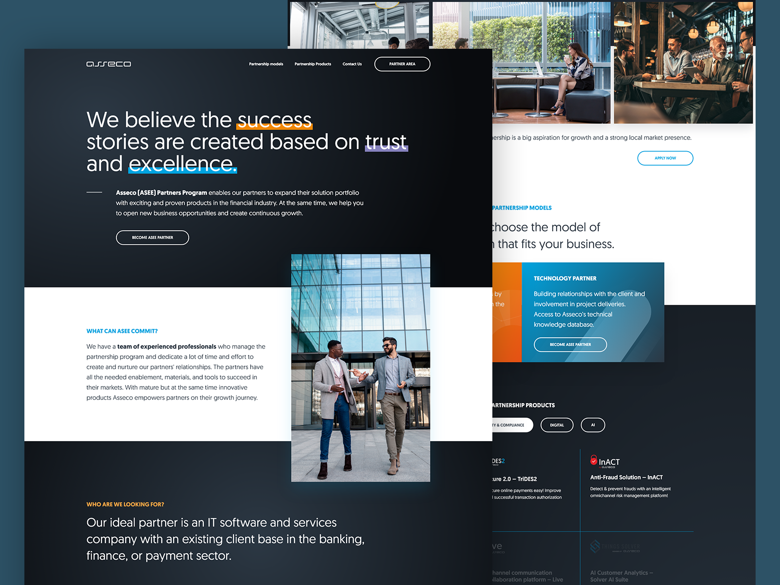 Asseco South Eastern Europe - Partner Program by RISE2 Studio on Dribbble