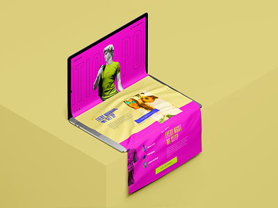 CRÉATION POULIN animation art business colors design desktop t shirt ui ux web design website