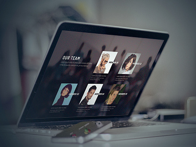 Company Website user interface web design