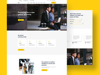 Corporate agency website business website company website corporate website ekko landing page multipurpose startup webdesign website website design wordpress wordpress theme