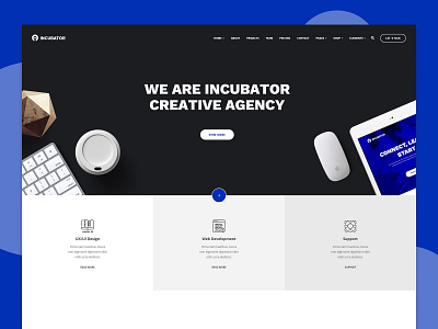 Creative Agency advertising agency agency website branding agency business website company website corporate website creative agency incubator landing page marketing agency multipurpose software company startup webdesign website website design wordpress wordpress theme