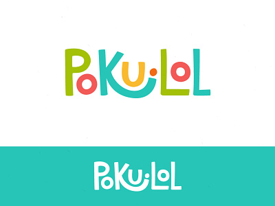 Poku.lol Logo Design bright colors illustration logo logodesign vector