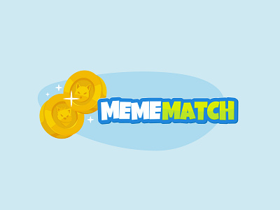 Meme Match - Game Logo Design