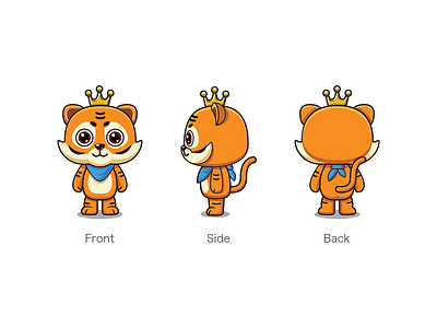 tigger 01 branding illustration vector