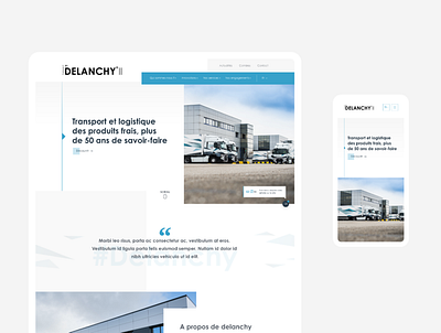 Delanchy corporate design ui ux webdesign website wordpress