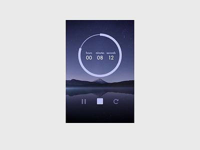 countdown timer - dailyUI 014 challenge chat countdown countdown timer daily ui challenge dailyui dailyui014 timer