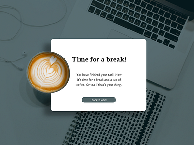 pop-up/ overlay - dailyUI 016 coffee daily daily ui challenge dailyui016 overlay pop up ui