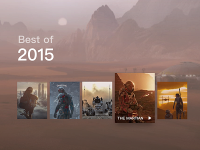 best of 2015 - dailyUi 063 best of 2015 daily ui challenge dailyui dailyui063