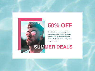 advertisement - dailyUi 098