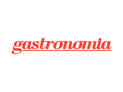 Gastronomia design food graphic design letter logo logo design magazine type typography vector visual visual design