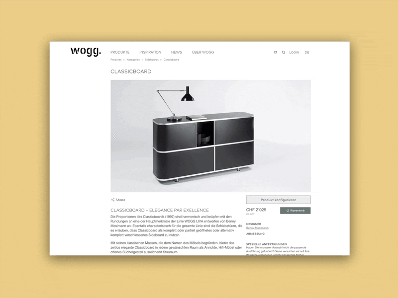 Timeless elegance with WOGG