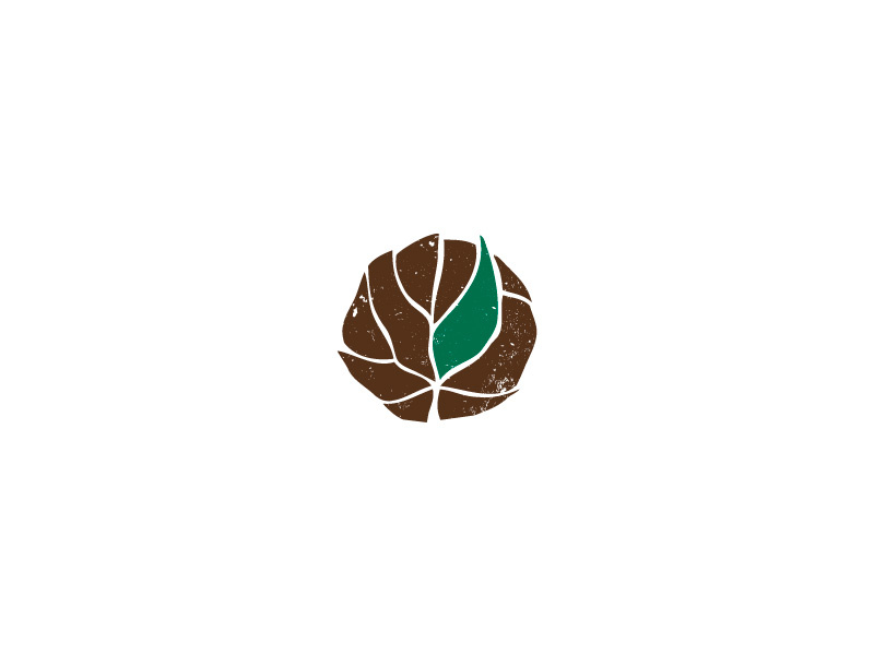 logo mark for a craftsman & builder organic minimal wood logo branding