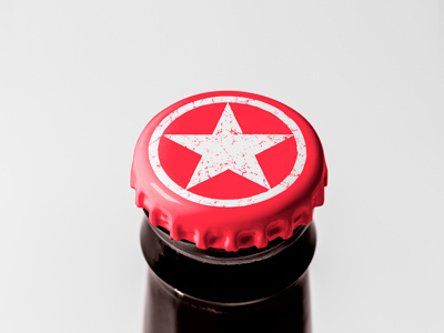 Starr Hill Brewery | bottle caps bottle cap branding craft beer packaging design simple