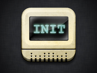 INIT hardware icon init retro screen