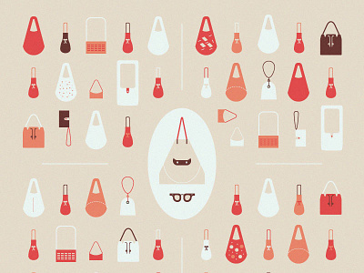 Bags bags design illustration