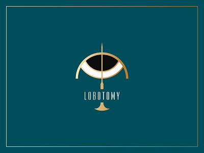 Lobotomy logo branding design illustration logo vector