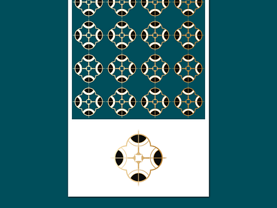 Lobotomy pattern branding design illustration logo vector