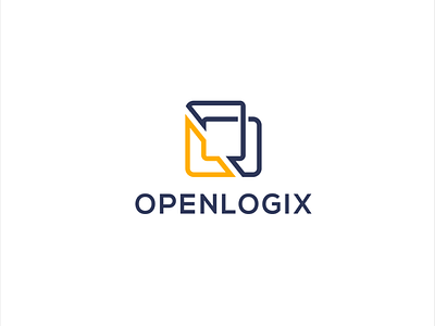 OpenLogix 5 brand design gradient letter logo m mark new vector