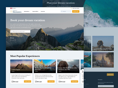 Travel Discounters – Homepage