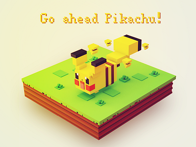 Go ahead Pikachu！ gif nintendo pikachu pixel